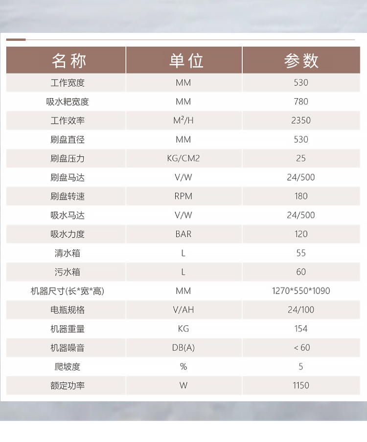 電動洗地機GX-580/自動洗地機/超市洗地機/工廠洗地機580 詳情 (9)